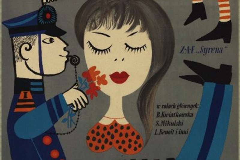 Fragment plakatu do filmu "Ewa chce spać"