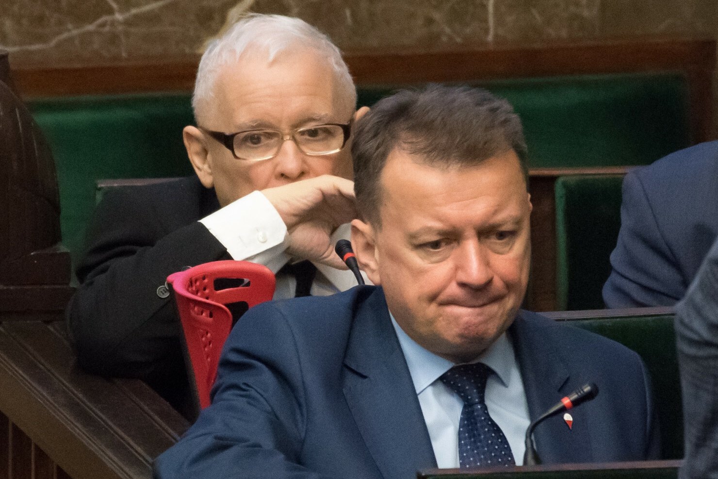 Mariusz Błaszczak w Sejmie.