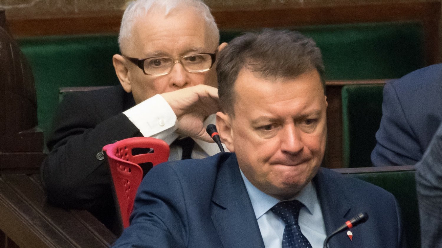 Mariusz Błaszczak w Sejmie.