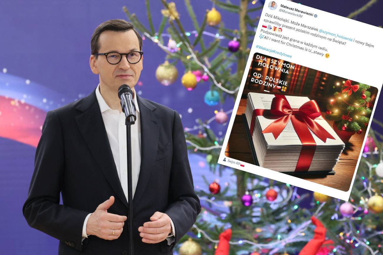 Mateusz Morawiecki zwrócił się do Szymona Hołowni