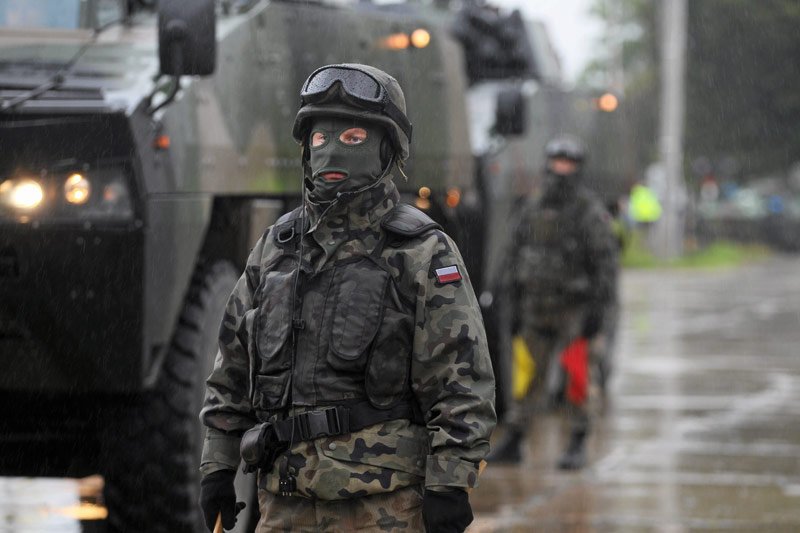W Słupsku ćwiczą rezerwiści, a na poligonie w Orzyszu rozpoczynają się ćwiczenia wojskowe Anakonda 14.