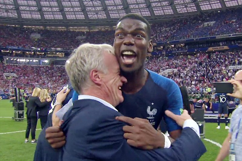 Francja po 20 latach znowu piłkarskim mistrzem świata! Radość "Les Bleus" była ogromna.