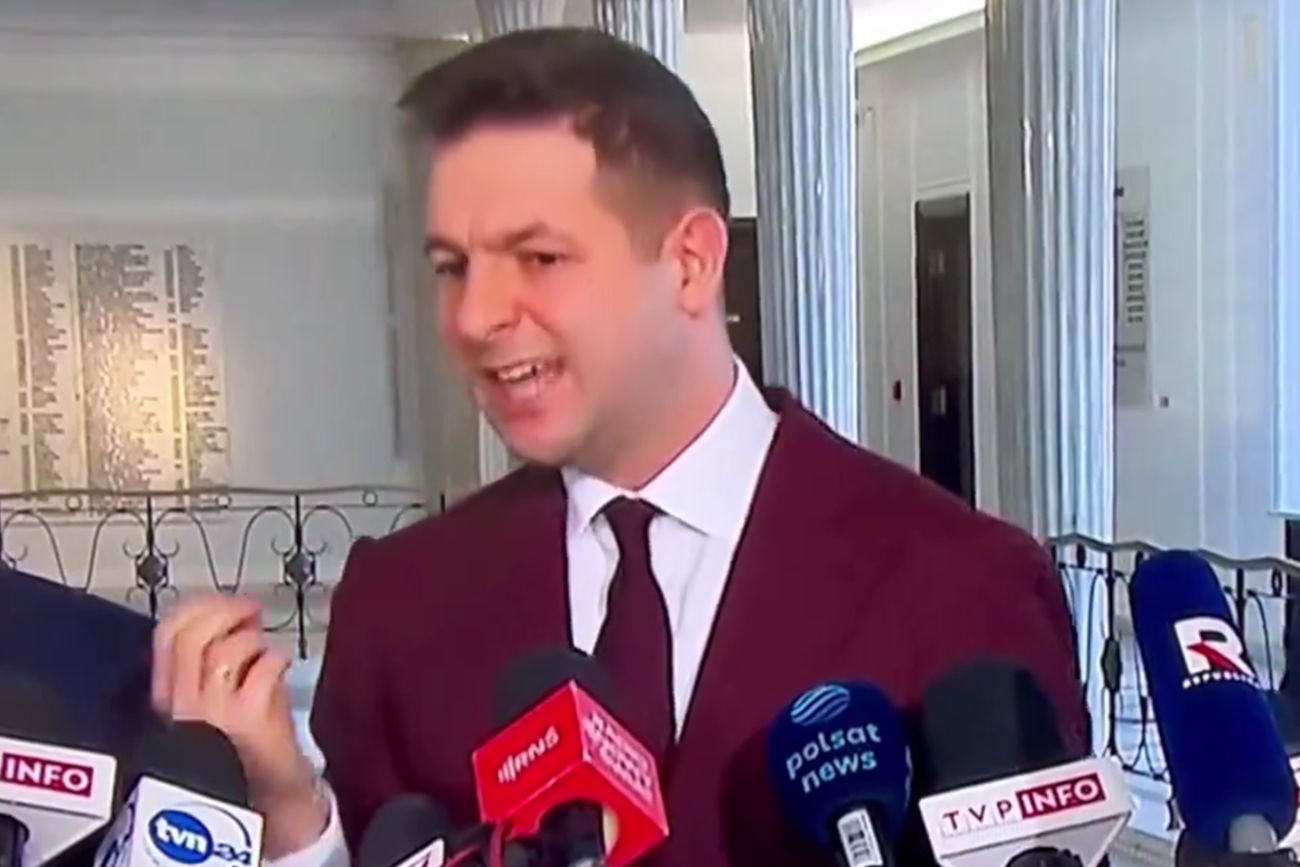 Patryk Jaki w Sejmie zaczął wydzierać się na dziennikarzy. Poszło o sprawę Ziobry