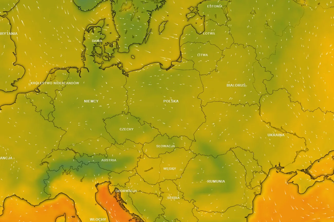Za potężne ochłodzenie w Polsce odpowiada niż Luciano. Nowe prognozy pogody wskazują, że naprawdę letniej pogody w sierpniu już nie będzie. Mapa prognozy pogody dla Polski
