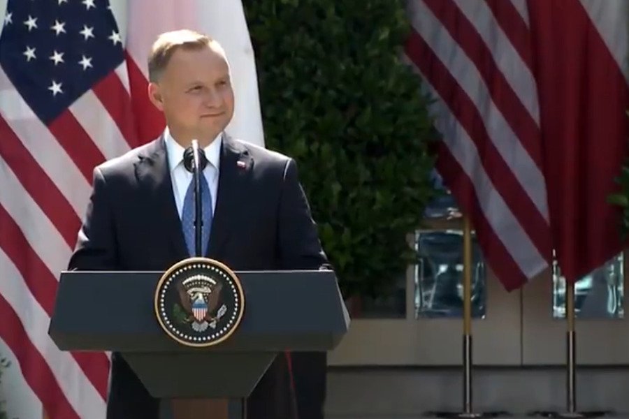 Mia Farrow skrytykowała wizytę Dudy w USA