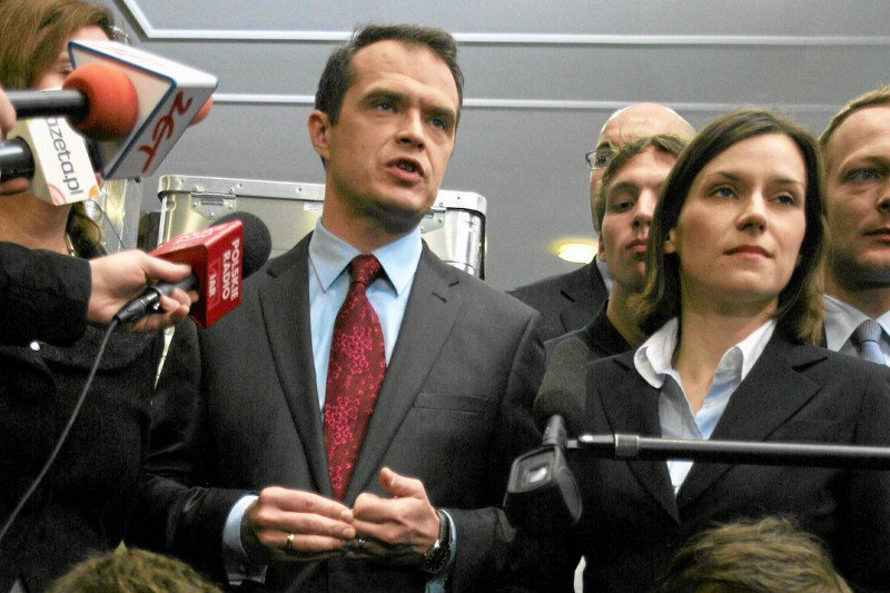 Sławomir Nowak i Agnieszka Pomaska