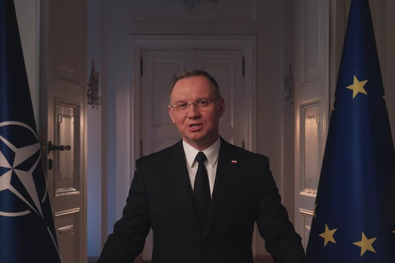 Duda wygłosił ostatnie sylwestrowe orędzie. I tym razem zaatakował rząd.