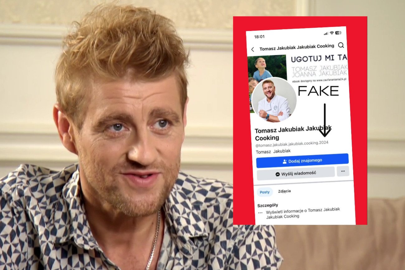 Tomasz Jakubiak padł ofiarą oszustów.