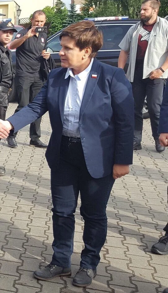 A teraz buty Beaty Szydło. Prawda, że inne?