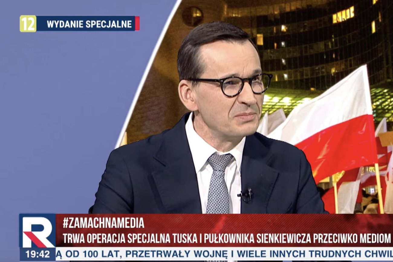 Co Morawiecki powiedział u Holeckiej w TV Republika? "Oaza wolności mediów"