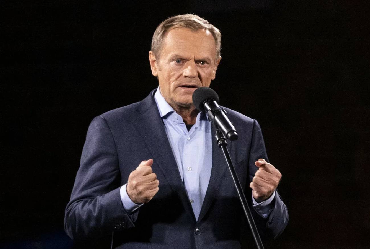 Donald Tusk wpisem na Twitterze skomentował atak Rosji na Ukrainę
