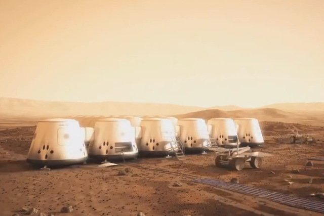 Tak ma wyglądać ludzka osada na Marsie