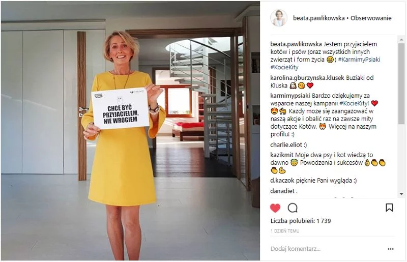 Na zdjęciu Beata Pawlikowska.