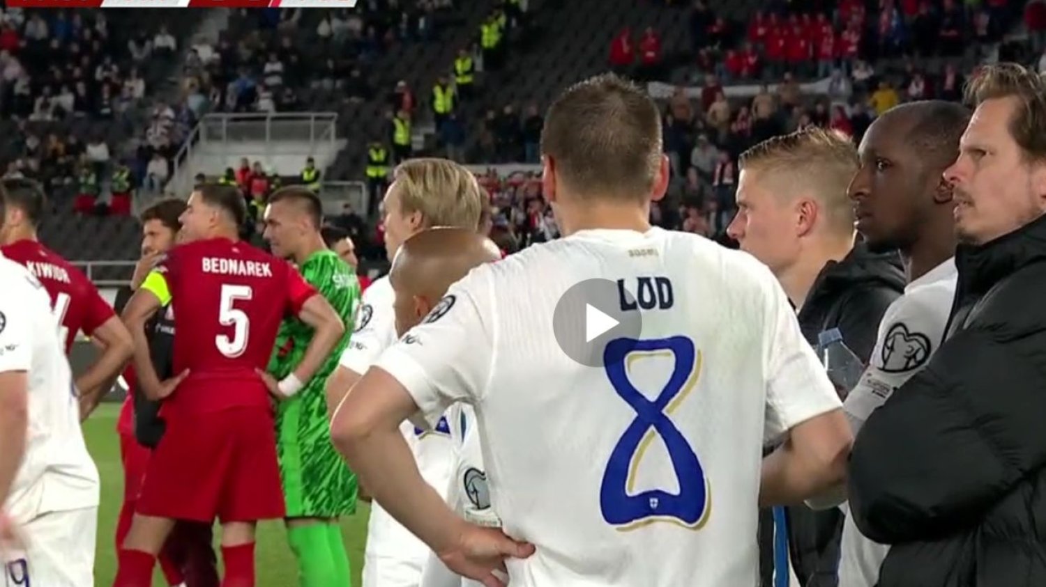 Dramatyczne chwile w meczu Polska – Finlandia. Spotkanie nagle zostało przerwane