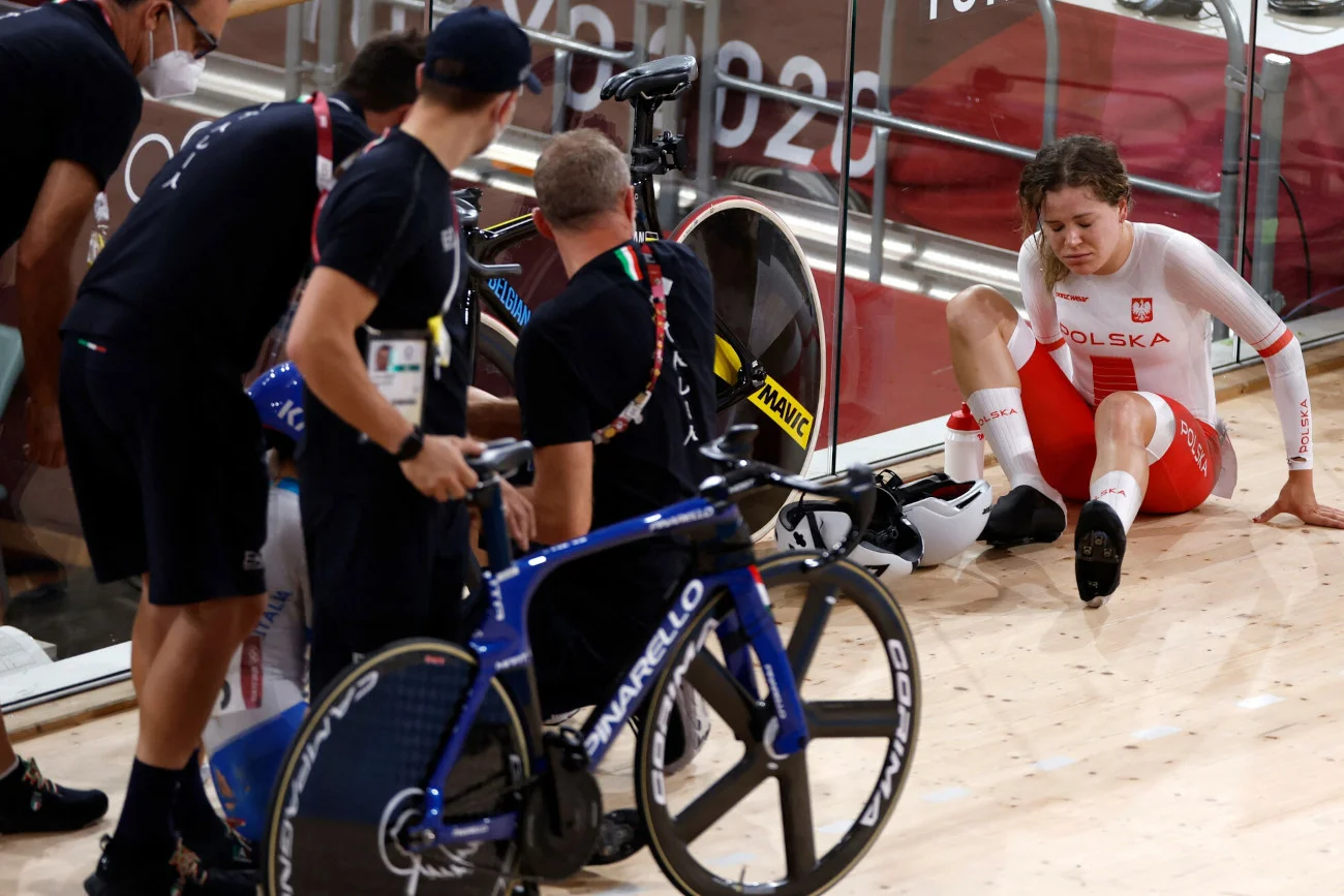 Daria Pikulik nie ukończyła konkurencji omnium podczas igrzysk olimpijskich w Tokio