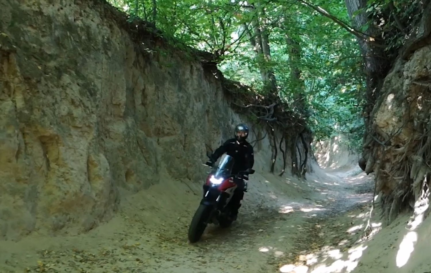 Wąwóz Korzeniowy, Honda