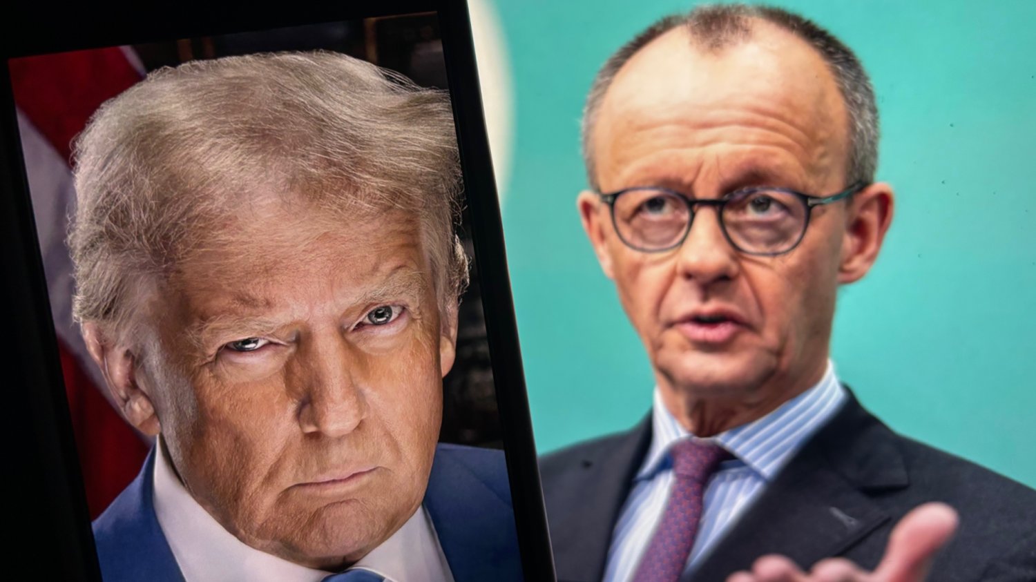 Donald Trump i Friedriech Merz