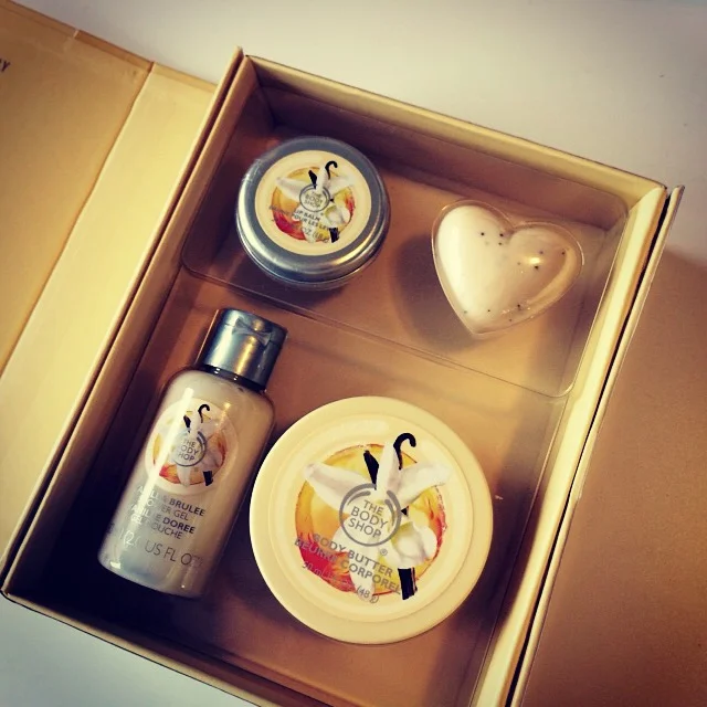 Zestaw od The Body Shop.