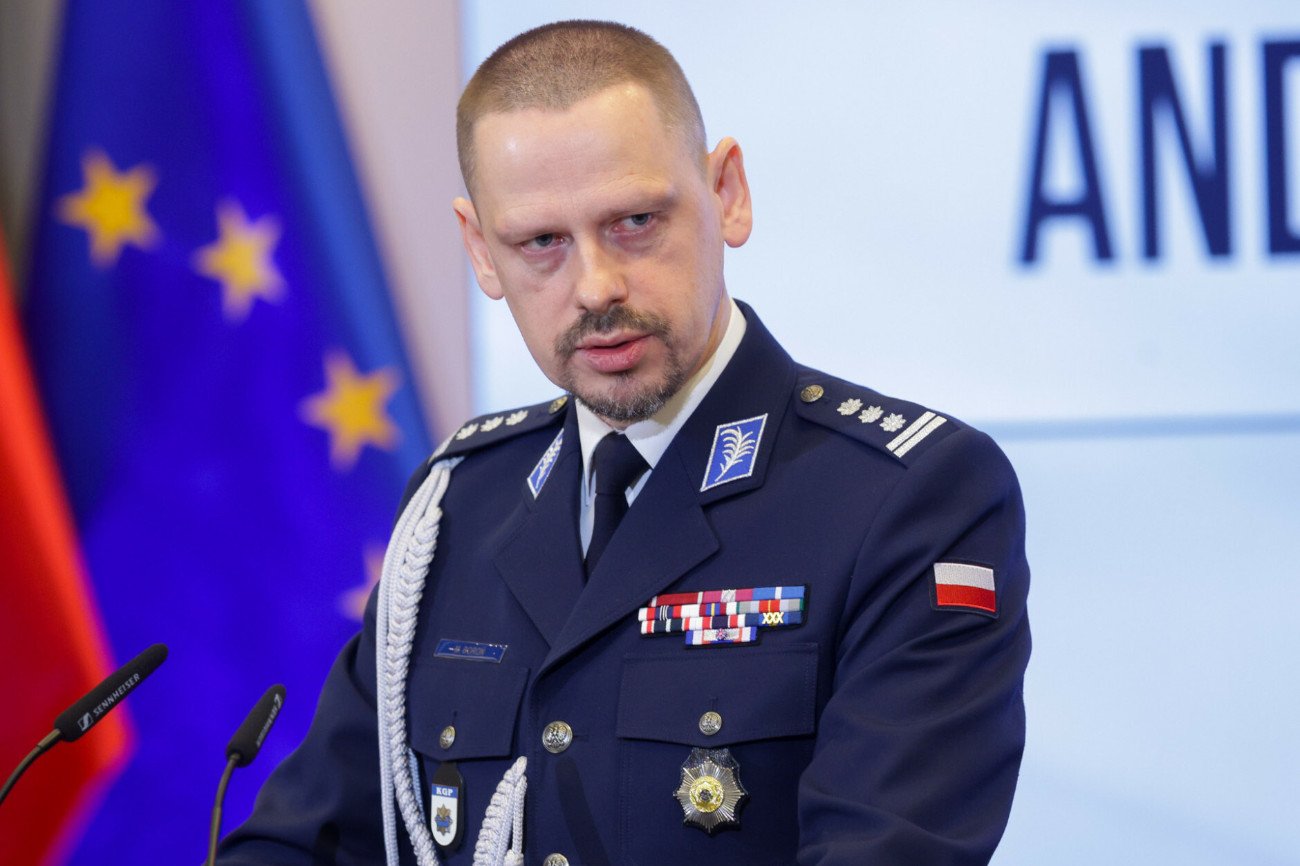 Marek Boroń nowym komendantem głównym policji