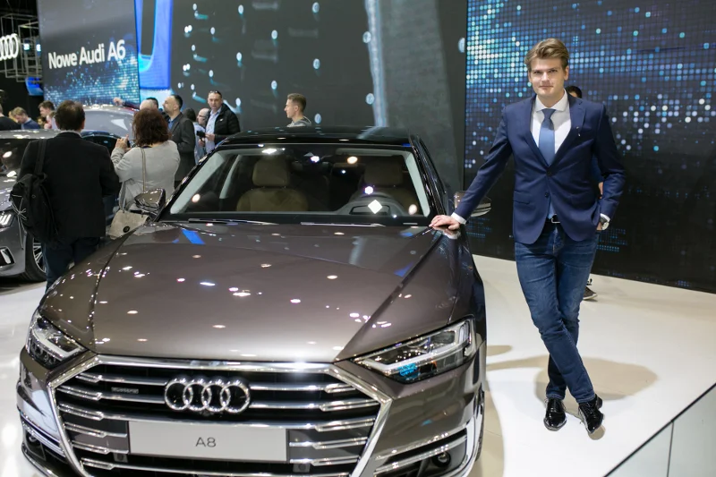 Kamil Łabanowicz jest stylistą Audi e-tron, którego dwa lata temu pokazano na poznańskim Motorshow.