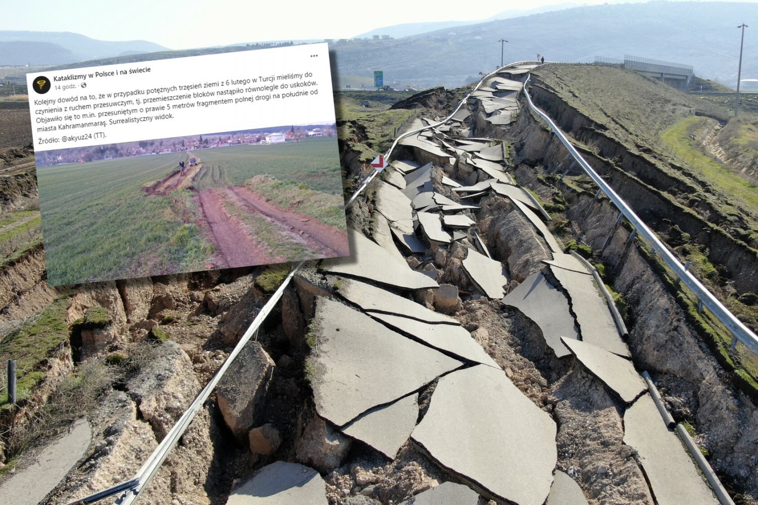 Wstrząsające skutki trzęsienia ziemi w Turcji.