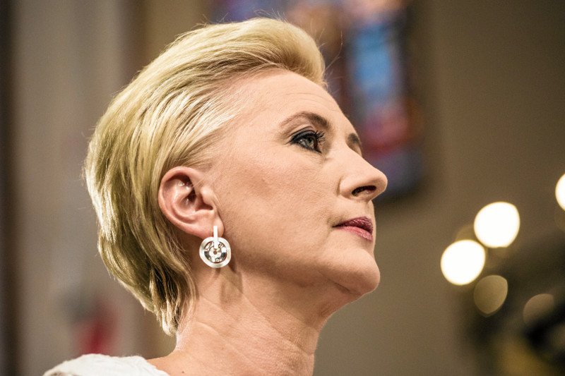 Agata Duda zjawiła się w Sejmie na zaproszenie rodziców niepełnosprawnych dzieci.