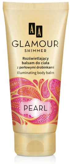 Perłowy balsam rozświetlający do ciała Glamour AA