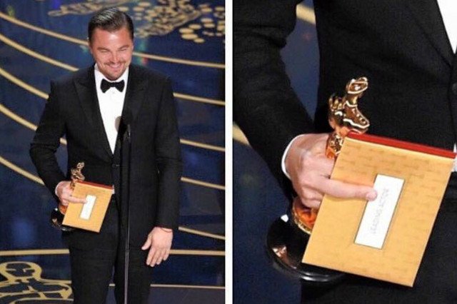 DiCaprio pokazał wszystkim środkowy palec.