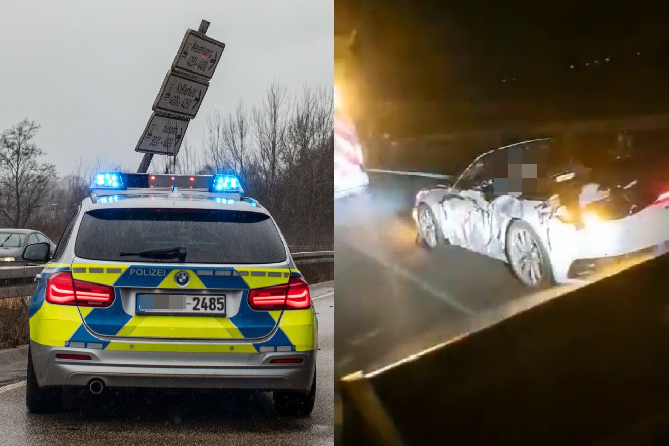 Kierowca Porsche doznał dekapitacjii w koszmarnym wypadku w Niemczech.