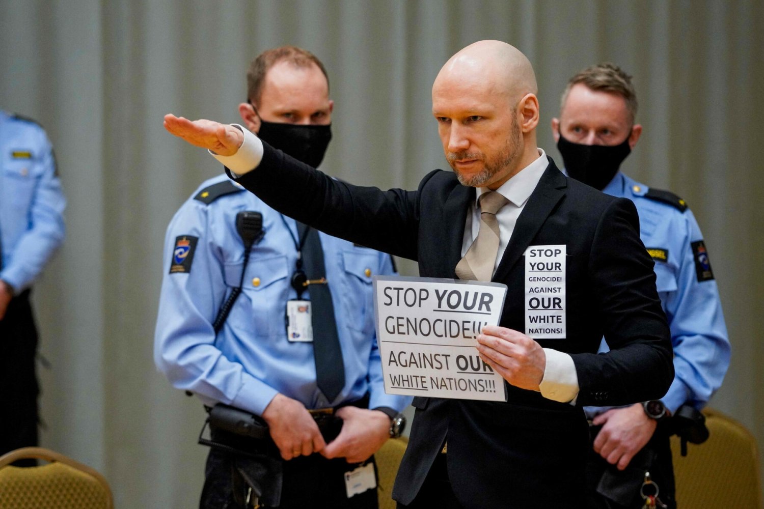 Andres Breivik nie wyjdzie wcześniej na wolność.