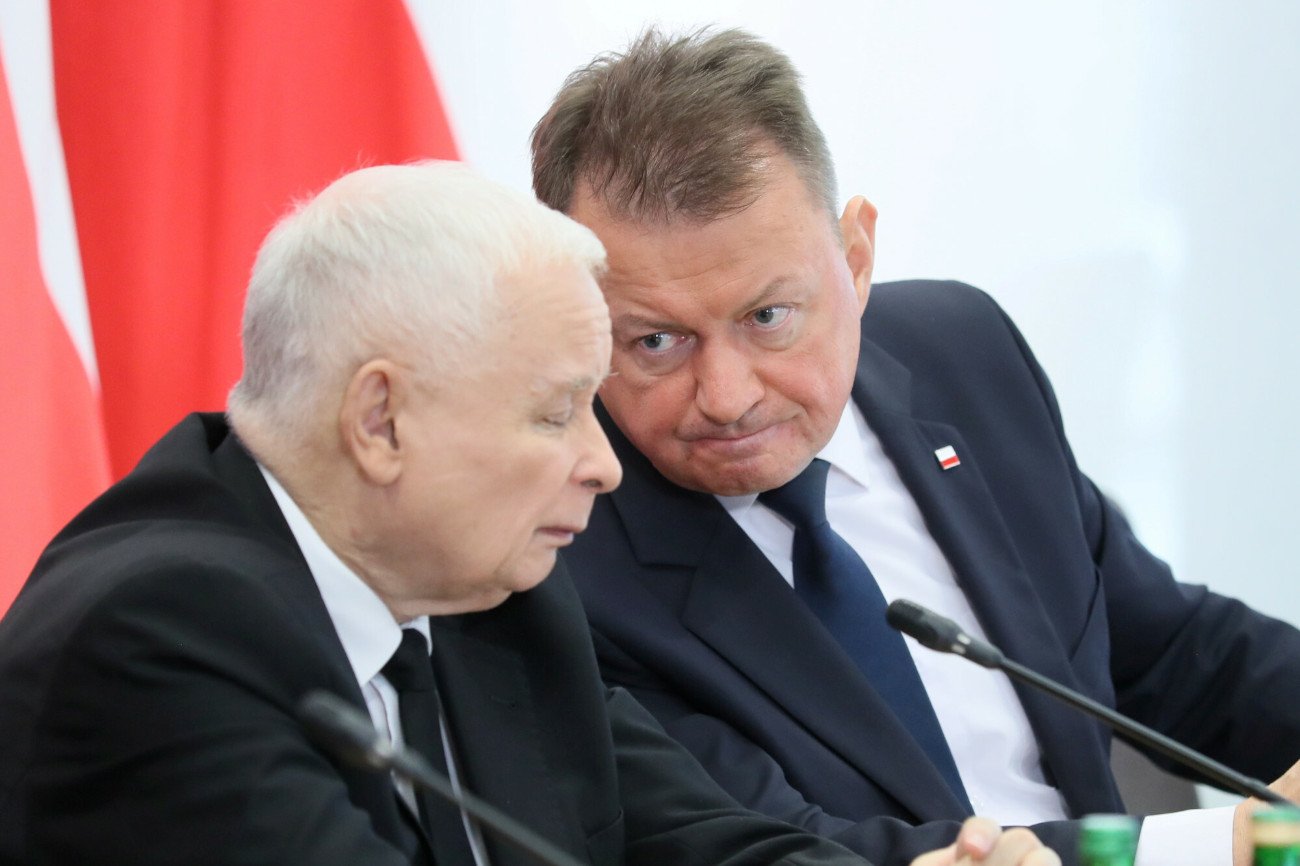 Jarosław Kaczyński i Mariusz Błaszczak