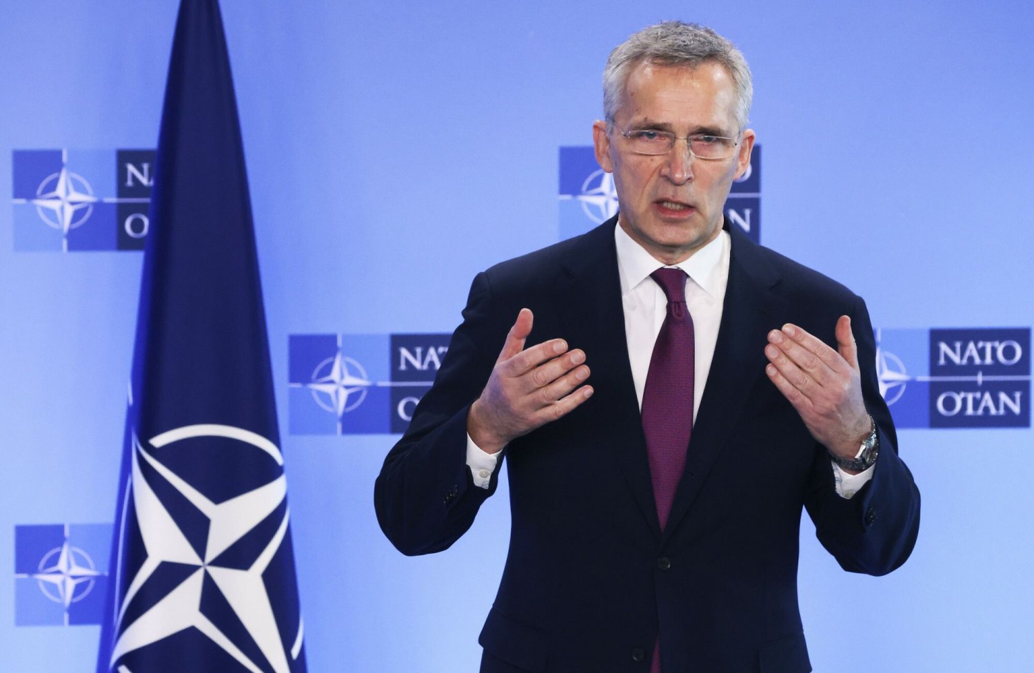 Jens Stoltenberg podkreślił, że NATO nie chce wojny z Rosją.