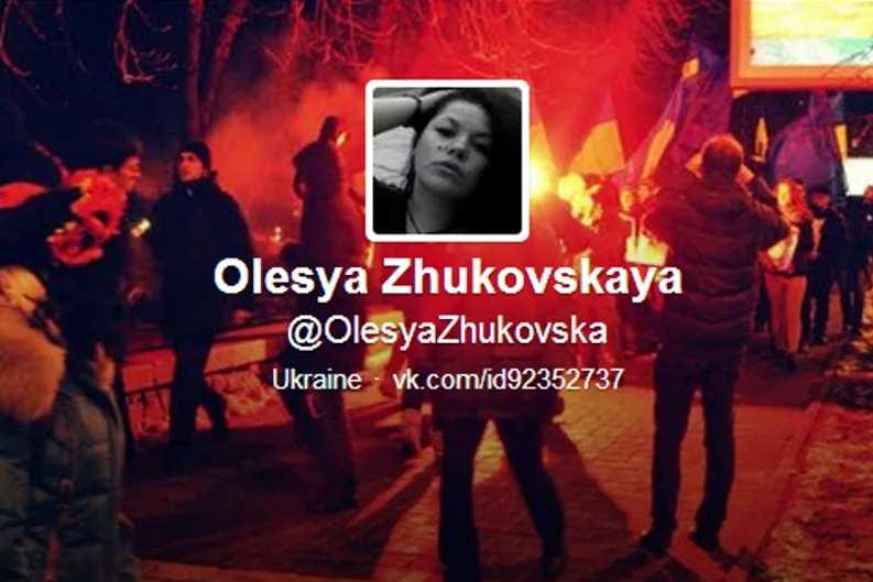 21-latka z Ukrainy Olesya Zhukovska napisała na Twitterze: "Umrę".