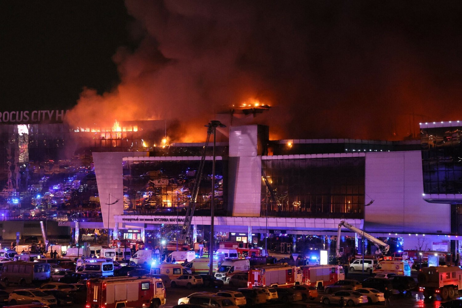 Atak terrorystyczny pod Moskwą.