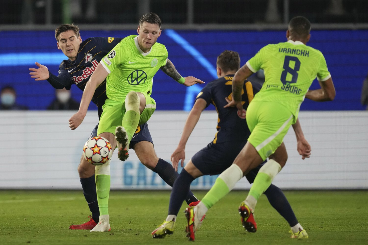 Wolfsburg tym razem okazał się lepszy od Salzburga, kwestia awansu nadal jest otwarta