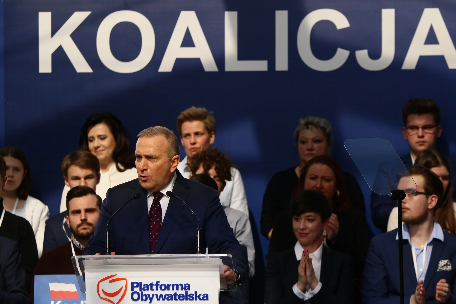 Grzegorz Schetyna otworzył kampanię wyborczą Koalicji Europejskiej do Parlamentu Europejskiego.