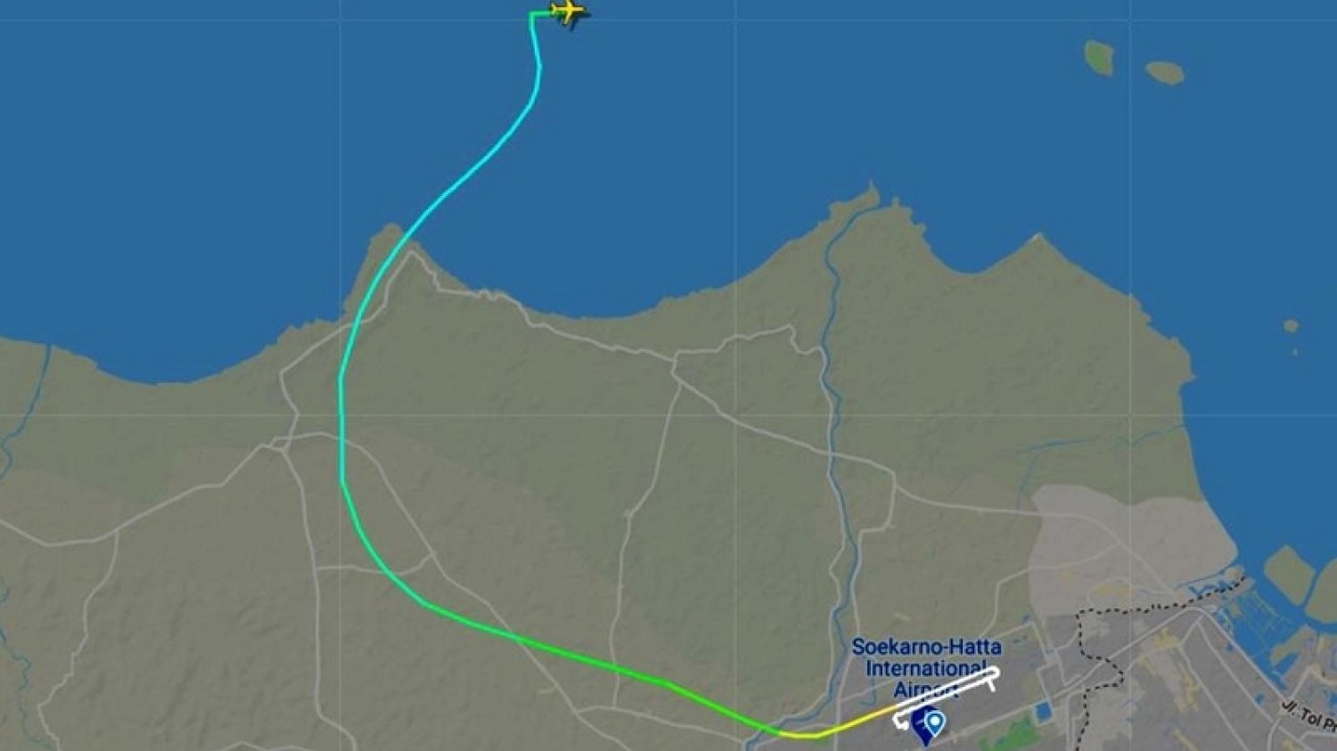 Indonezyjski Boeing 737 rozbił się w morzu Jawajskim.