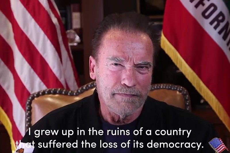 Arnold Schwarzenegger skomentował w atak zwolenników Donalda Trumpa na Kapitol. USA: Arnold Schwarzenegger skomentował w atak zwolenników Donalda Trumpa na Kapitol.