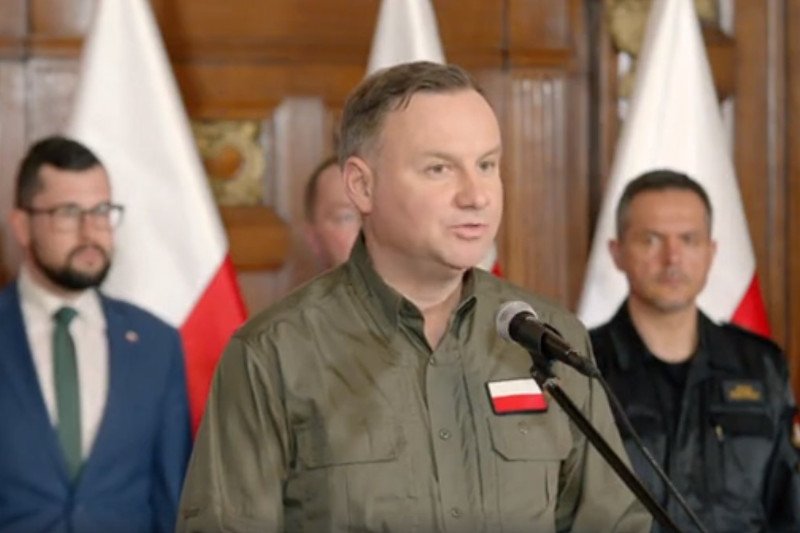 Andrzej Duda w Szczecinie podsumował dotychczasową walkę z koronawirusem.