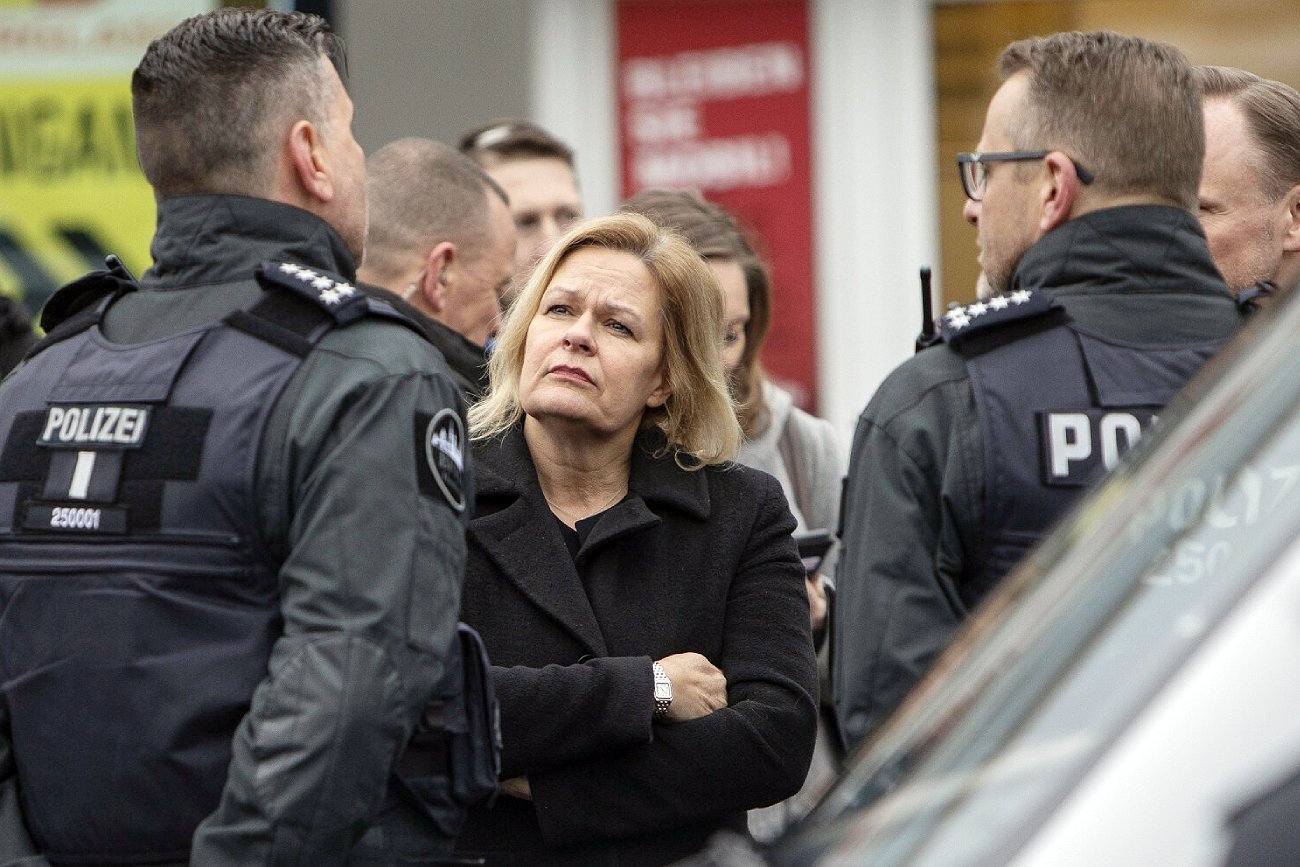 Szefowa MSW Niemiec Nancy Faeser.