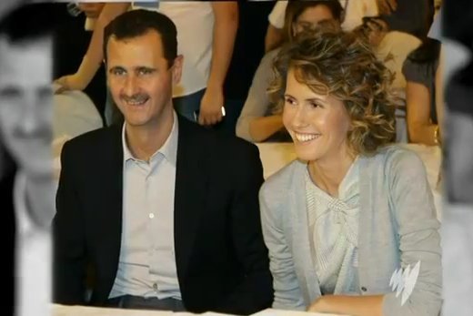 Asma al-Assad z mężem Baszarem