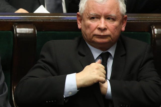Jarosław Kaczyński ostro krytykuje polityków PO: "Ci ludzie powinni odejść z polskiej polityki".