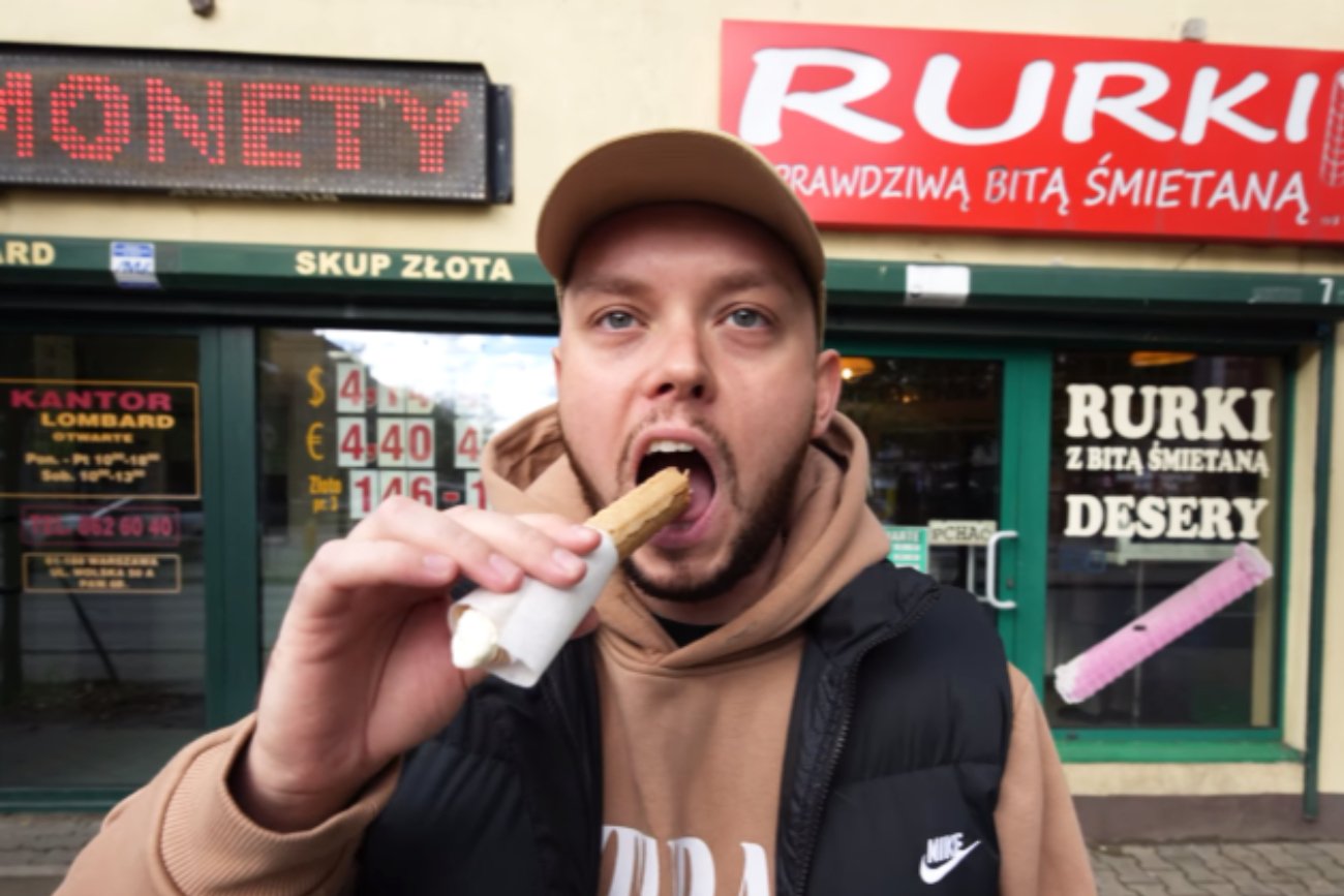 Youtuber Książulo pomógł cukierni. Gdzie zjeść pyszne rurki z kremem?
