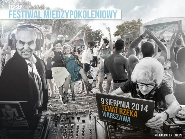Plakat Festiwalu Międzypokoleniowego