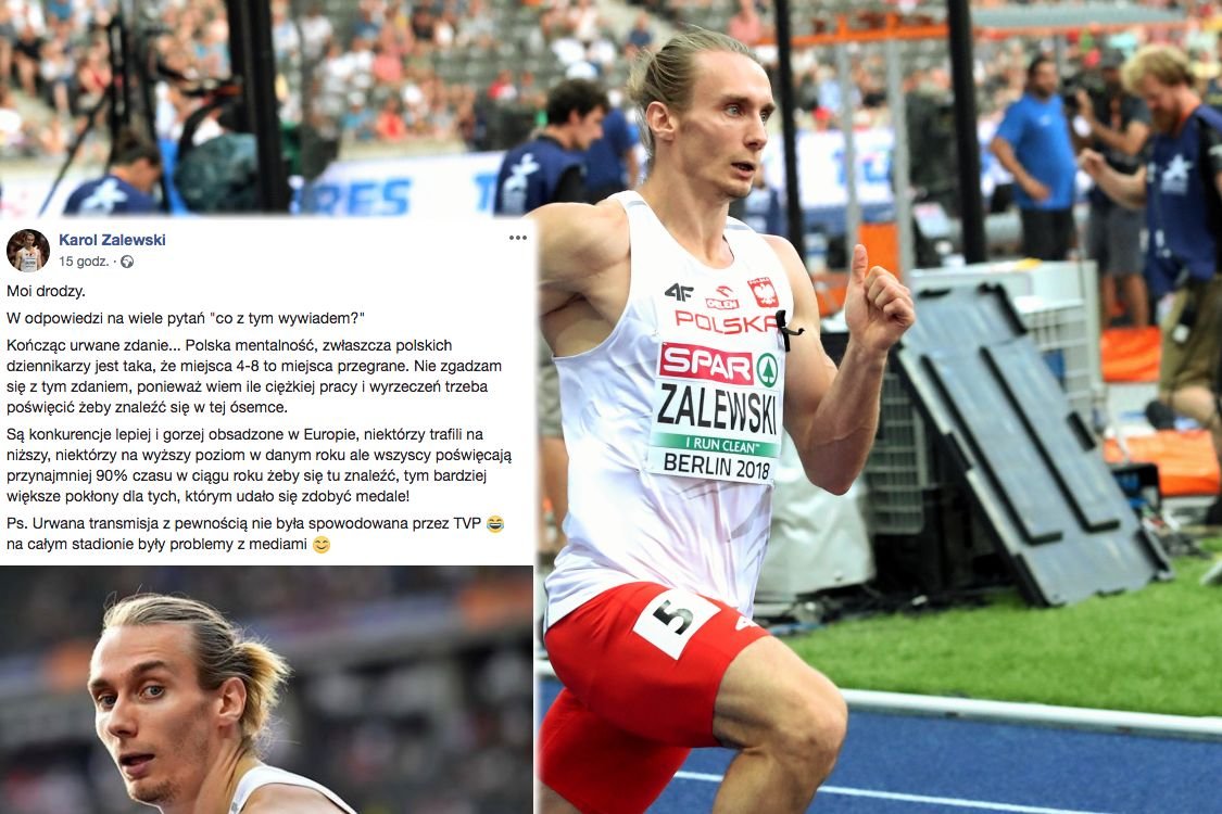 Karol Zalewski dokończył przerwany wywiad... na Facebooku