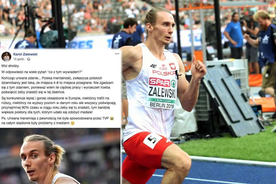 Karol Zalewski dokończył przerwany wywiad... na Facebooku