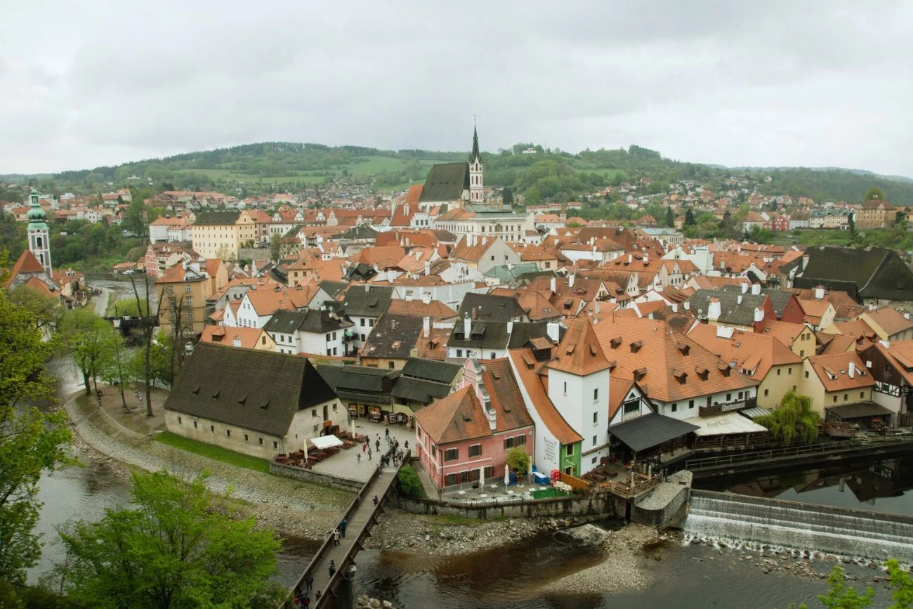 Czeski Krumlow.