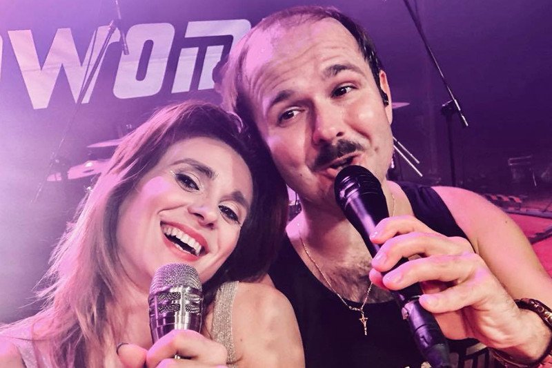 Sławomir Zapała oraz Magdalena "Kajra" Kajrowicz spotkali się w Ameryce.