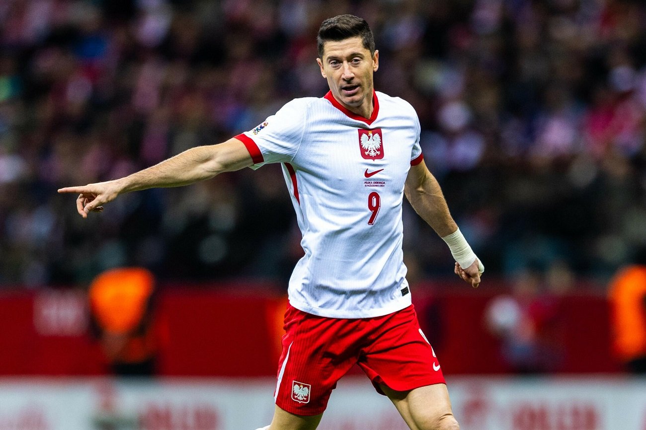 Robert Lewandowski Robert Lewandowski w reprezentacji Polski