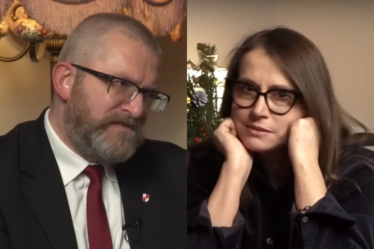 Monika Jaruzelska reaguje na zawiadomienie do prokuratury w sprawie jej wywiadu z Grzegorzem Braunem. Monika Jaruzelska reaguje na zawiadomienie do prokuratury w sprawie jej wywiadu z Grzegorzem Braunem.